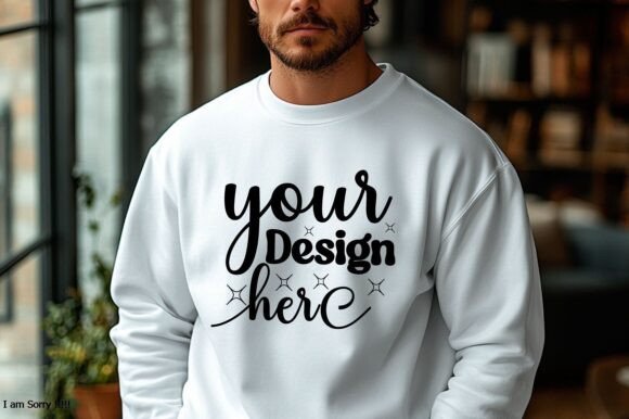 Christmas 18000 Men Sweatshirt Mockup 5 Graphics