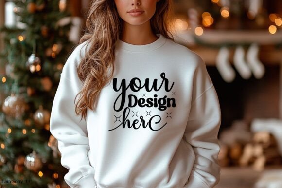 Christmas 18000 Sweatshirt Mockup 158: Graphics for Product Mockups
