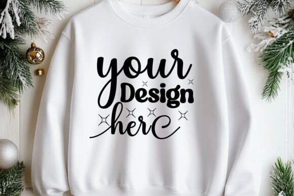 Christmas 18000 Sweatshirt Mockup 268: Graphics for Product Mockups