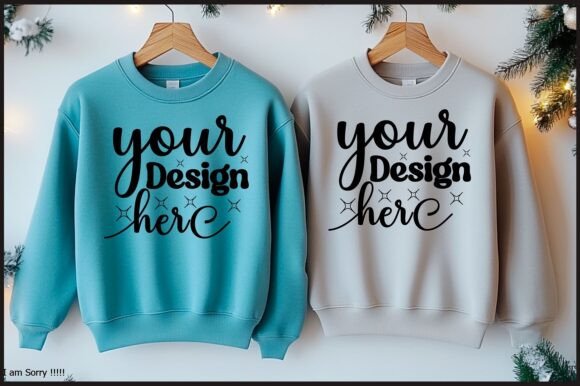 Christmas 18000 Sweatshirt Mockup 9: Graphics for Product Mockups