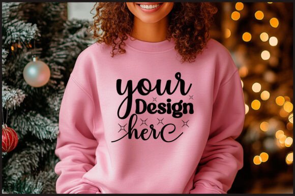 Christmas Gildan Sweatshirt Mockup 59 Graphics Review