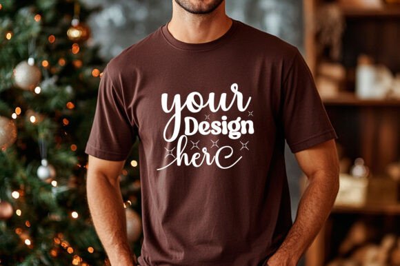 Christmas Sweatshirt Men Mockup 41: Graphics for Product Mockups