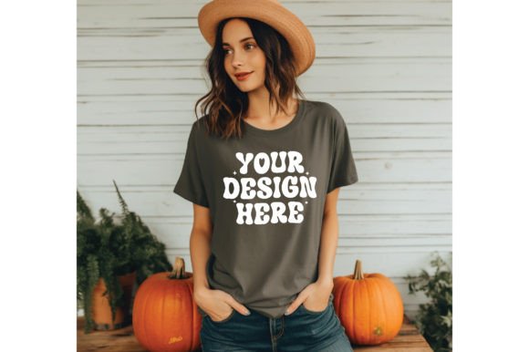 Comfort Colors 1717 Fall Mockup 30: Graphics & T-Shirts