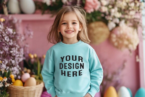 Comfort Colors Kids Mockup for Graphics