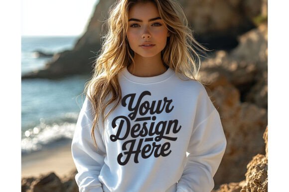 Gildan 18000 Mockup: Premium Graphics