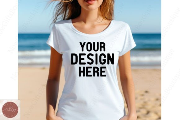 Graphics for Product Mockups: Beach Tee Review