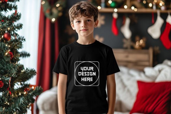 Graphics Review: Christmas Boy T-Shirt Mockups