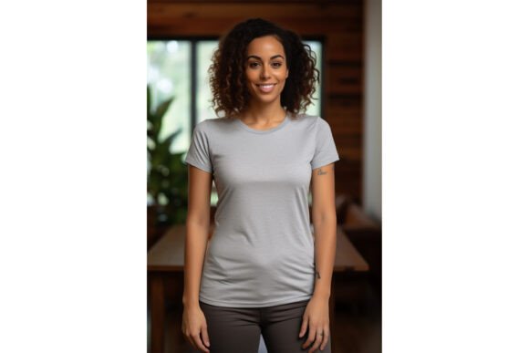 Grey Tee Mockup: Essential Graphics for Product Mockups