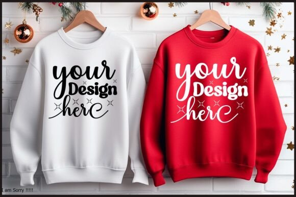 Reviewing the Christmas 18000 Sweatshirt Mockup