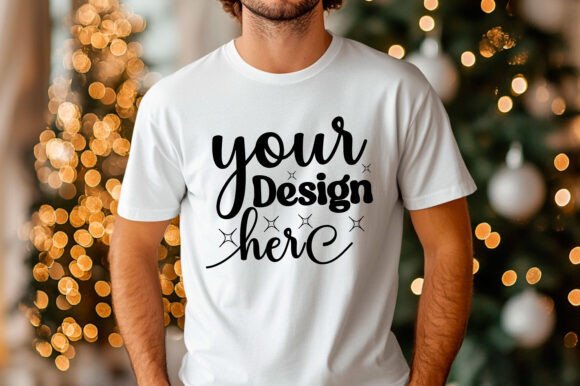 Reviewing the Christmas Sweatshirt Men Mockup 106