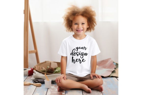 Reviewing the Cute Toddler Boho T-Shirt Mockup for Embroidery