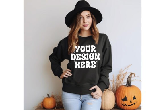 Reviewing the Gildan 18000 Sweatshirt Mockup Fall 6