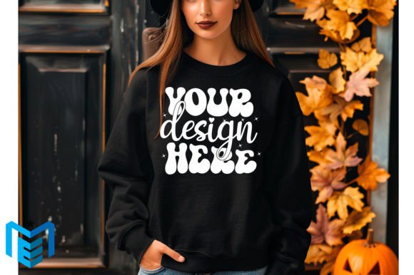 Reviewing the Gildan Halloween 18000 Sweatshirt Mockup