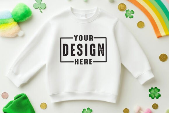 St. Patrick’s Day Sweatshirt Mockup Graphics Review