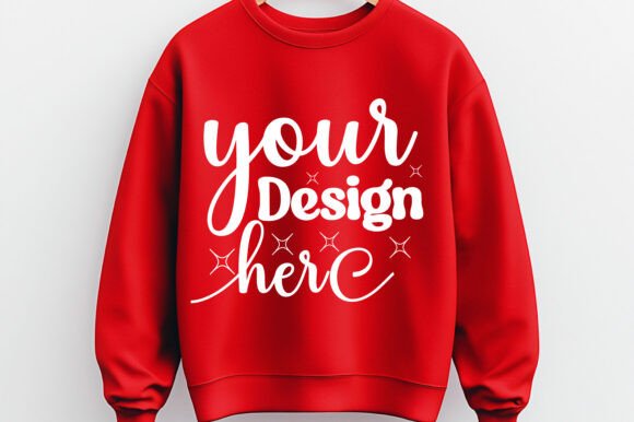Valentine Day Sweatshirt Mockup 72 Graphics